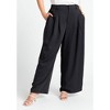ELOQUII Women's Plus Size The Fluid Crepe Wide Leg Pant - 3 of 4