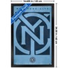 Trends International MLS New York City FC - Logo 25 Framed Wall Poster Prints - 3 of 4