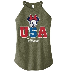 Women's - Disney - Americana Graphic High Neck Tank - 1 of 3