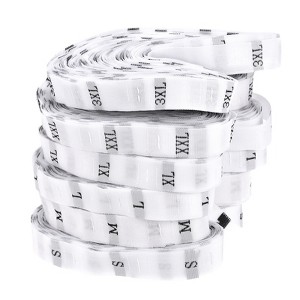 Unique Bargains S/M/L/XL/XXL/3XL Clothing Sewing Embroidered Size Labels 6 Roll - 1 of 4