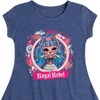 Girls' - LOL Surprise! - Royal Rebel Fit & Flair Cap Sleeve Dress - 2 of 3