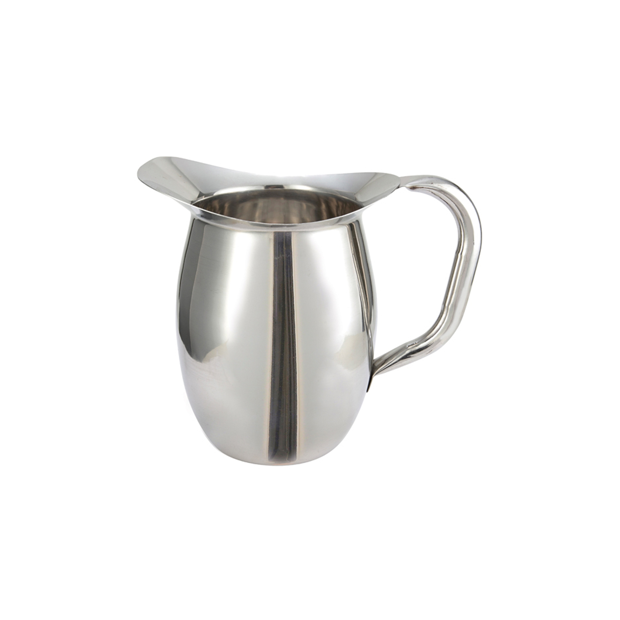 Winco Bell Pitcher, Stainless Steel, 2 Quart