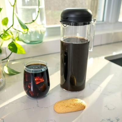 Vinci 1.4L Black Glass Cold Brew Coffee Maker
