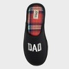 dluxe by dearfoams Men's Dad Slide Slippers - 3 of 4
