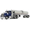 Kenworth W990 Day Cab with Walker Food Grade Tank Trailer Viper Blue 1/64 Diecast Model made by DCP/First Gear - 4 of 4