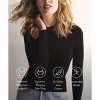 NOOD Everyday Elevated Crewneck | Long-Sleeve Brami with Built-In Bra - 2 of 4