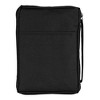 Dicksons Heart Love 1 Cor. 13:13, Black/Pink 9.5 x 6.75 Inch Polyester Zipper Bible Case Cover - 2 of 3