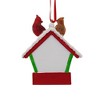 Kurt S. Adler 3.75 In Our 1St Christmas Birdhouse Christmas Tree Ornament , Cardinals Personalize (1PC) - 2 of 3