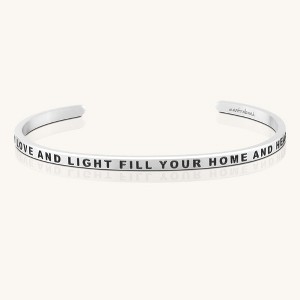 Mantra Jewelry - May Love And Light Fill Your Home And Heart - 1 of 4