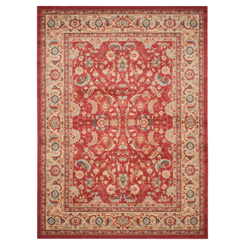 Havyn Area Rug - Red/Natural (8'x11') - Safavieh