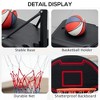 Resenkos Children's Portable Basketball Hoop with Wheels and Adjustable Steel Frame - Black - 3 of 4