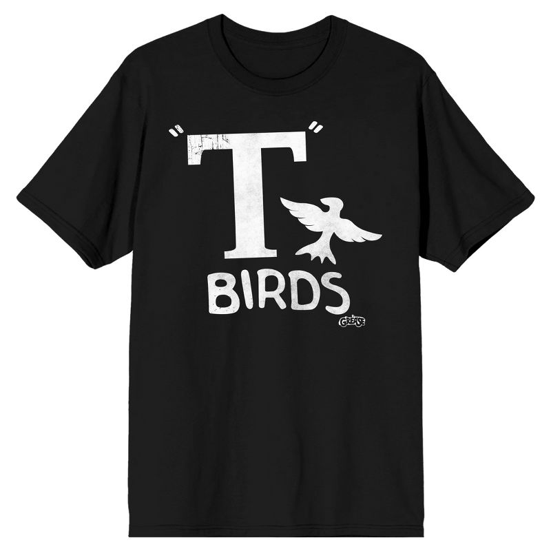 Grease T-Birds Crew Neck Short-Sleeve T-Shirt, 2 of 5