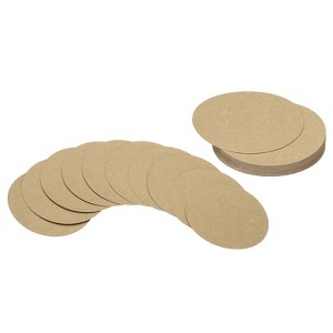 Unique Bargains DIY Craft Projects Classroom Thick Circle Card Stock 36 Pcs - 1 of 4