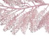 Northlight 34" Pink Glitter Hanging Pine Christmas Spray - 2 of 3