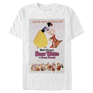 Men's Snow White and the Seven Dwarfs Still the Fairest of Them All Poster T-Shirt - 1 of 4