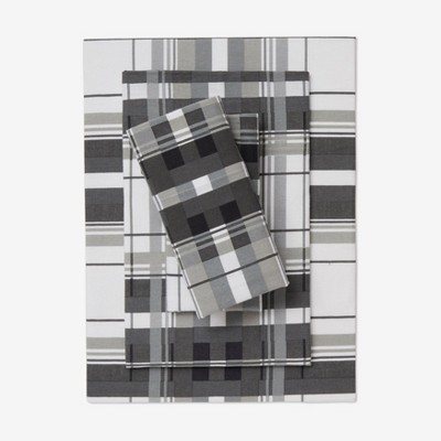 BrylaneHome Cotton Flannel Print Sheet Set