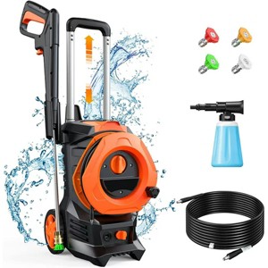 SKONYON 3300 PSI 2.0 GPM Electric High Pressure Washer 25ft Hose with 4 Quick Connect Nozzles and Foam Connon - 1 of 4