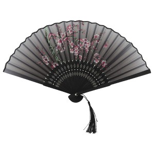 Unique Bargains Ancient Style Folding Fan 1 Pc - 1 of 4