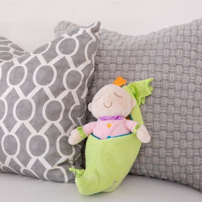 Manhattan Toy Snuggle Pod Sweet Pea First Baby Doll with Cozy Sleep Sack for Ages 6 Months and Up
