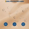 15FT Extra Large Rectangular Patio Umbrella with Base - Double-Sided Outdoor Market Umbrella with Crank Handle for Pool, Garden,Backyard - 4 of 4