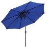 WestinTrends 9 Ft Outdoor Patio Market Table Umbrella with Square Plastic Fillable Base - 3 of 4