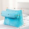 Cheer Collection Back Support Wedge Pillow with Adjustable Neck Pillow - 3 of 4