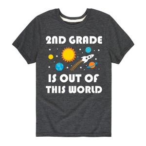 Boys' - Instant Message - Out Of This World 2nd Grade Short Sleeve Graphic T-Shirt - 1 of 4