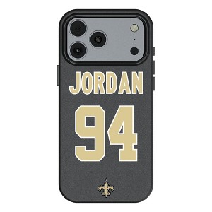 NFL New Orleans Saints Players Game Tactic MagSafe Compatible Cell Phone Case for Apple iPhone 17 Series - 1 of 4