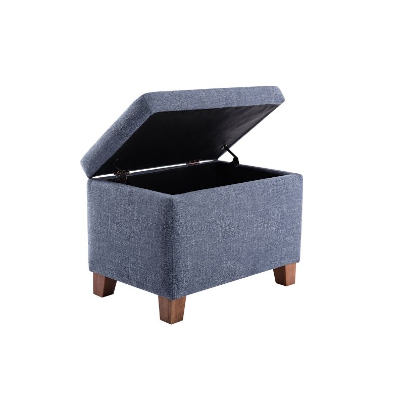 24" Tufted Storage Ottoman and Hinged Lid - WOVENBYRD, 5 of 13