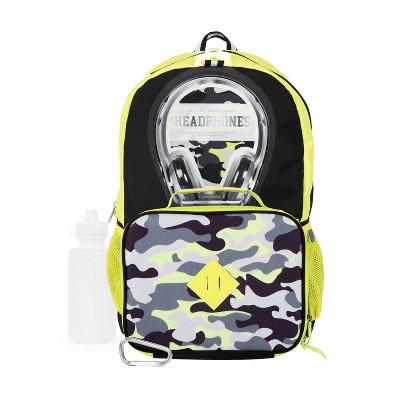 transformers backpack with lunch bag