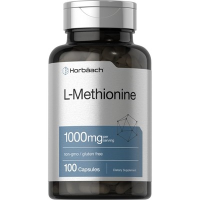 Horbaach L Methionine 1000mg | 100 Capsules