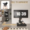 Mobile TV Stand for 32-75 Inch with Adjustable Shelf,Storage Drawer and Lockable Wheels for Living Room Office-Baofuwish - 2 of 4