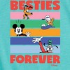 Girls' - Disney - Pluto, Donald Duck, Mickey & Goofy Fitted Short Sleeve Graphic T-Shirt - 2 of 4