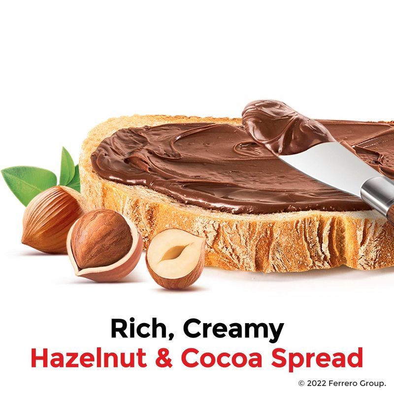 Nutella Ferrero Chocolate Hazelnut Spread - 26.5oz, 4 of 13