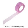 Unique Bargains Ribbon Sheer Organza 1771.65"x1.57" 1 Pc - 3 of 4