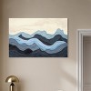 Art Remedy Waverly Blue Abstract Wall Art Unframed - 2 of 4