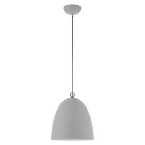 Livex Lighting Arlington 1 - Light Pendant in  Nordic Gray - 1 of 1