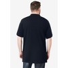 KingSize Longer-Length Shrink-Less Piqué Polo Shirt - 3 of 4