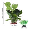 Unique Bargains Aquarium Ornament Fish Tank Artificial Plants Green 5 Pcs - image 4 of 4