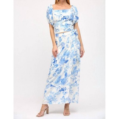 Women's Flora Wrap Skirt - Fate
