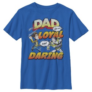 Boy's Toy Story Father's Day Buzz & Woody T-Shirt - 1 of 4