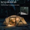 Naturehike Massif Hot Tent with Stove Jack, 4 Season Tent, 4 Person Camping Tent, UPF50+ Waterproof Windproof Winter Tent with Room and Hall - 2 of 4