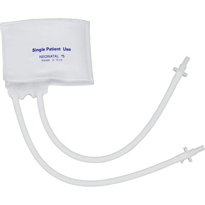 2 TUBE DISPOSABLE CUFF WHITE