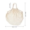 Unique Bargains Cotton Mesh Reusable Washable Grocery Bags 1 Pcs 15x13.8" - 2 of 4