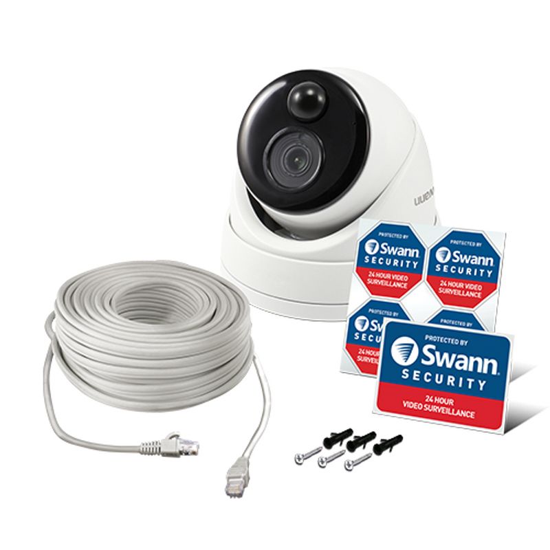 Swann 4K Ultra HD Thermal Sensing Dome IP Security Camera - NHD-888MSD - SWNHD-888MSD, 4 of 5