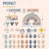 4E's Novelty 46 Pcs "Everyone is Welcome" Boho Classroom Bulletin Board Sets, Boho Welcome Bulletin - 2 of 4