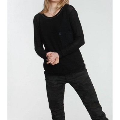 Women's Wo's Frankie Pocket Crew Top - LABEL+thread