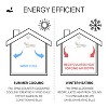 OVAL AIR Albini 22" Contemporary Minimalist 6-Speed Metal Mobile-App/Remote-Controlled Dimmable Smart Integrated LED Ceiling Fan - 3 of 4