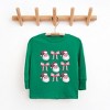 The Juniper Shop Coquette Santa Chart Toddler Long Sleeve Tee - 2 of 3