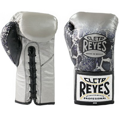 Cleto Reyes Professional Lace Up Competition Boxing Gloves - Snake